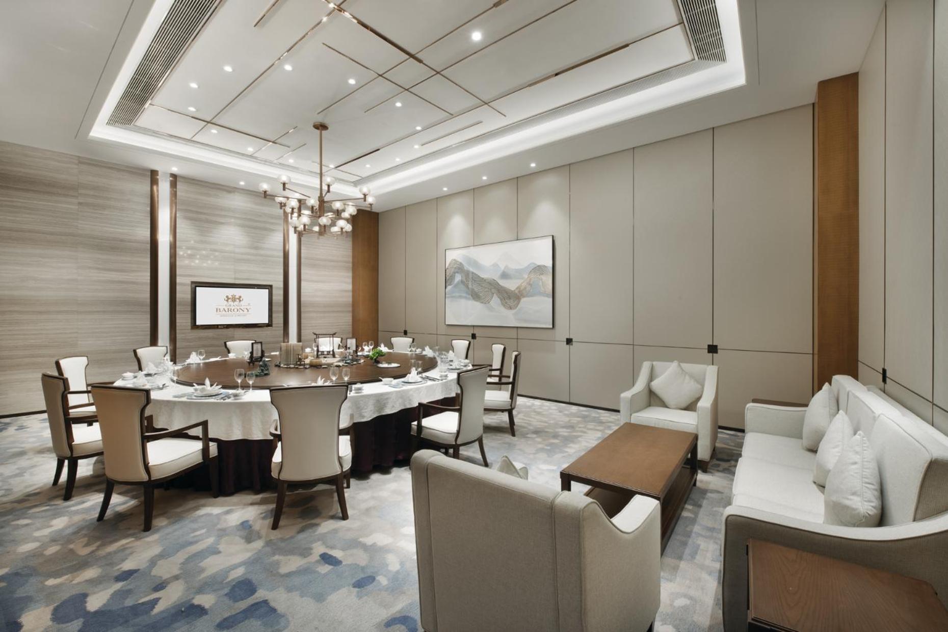 Grand Barony Qingdao Airport Hotel Екстериор снимка