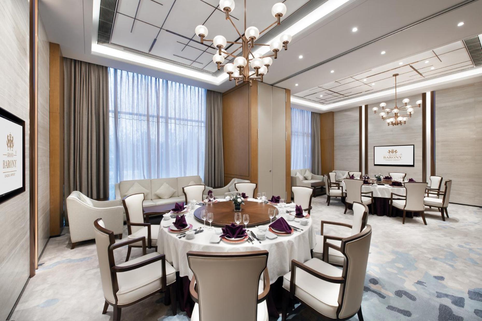 Grand Barony Qingdao Airport Hotel Екстериор снимка